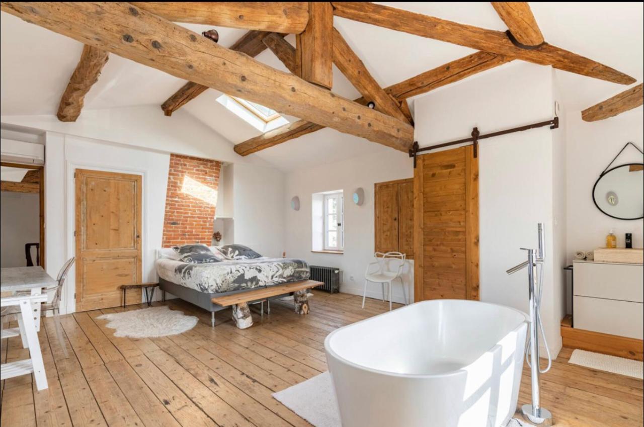 Aux Tourelles 1888 - Tres Proche Lyon Bed & Breakfast Tassin-la-Demi-Lune Exterior foto